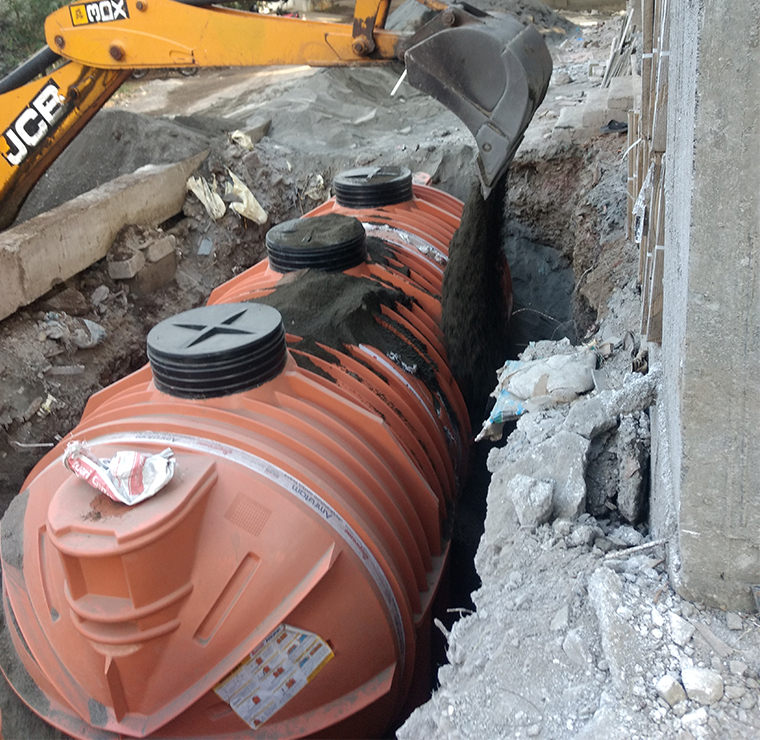 Rigved Apartments, Pune (PE Underground Water Tank)