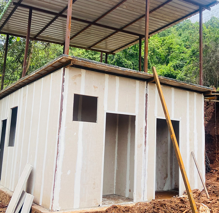 Foothills and Hospitality Pvt Ltd (Drywall Sandwich panel for Farm House)